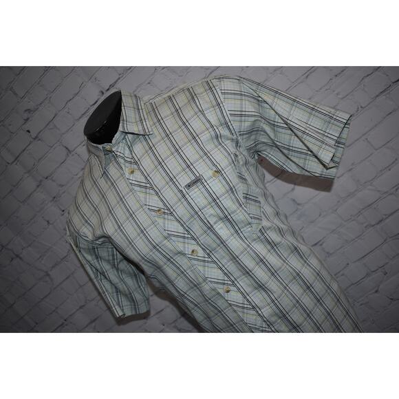 Columbia Titanium Fishing Shirt Men Size Medium Performance Hiking Vented - Picture 7 of 7